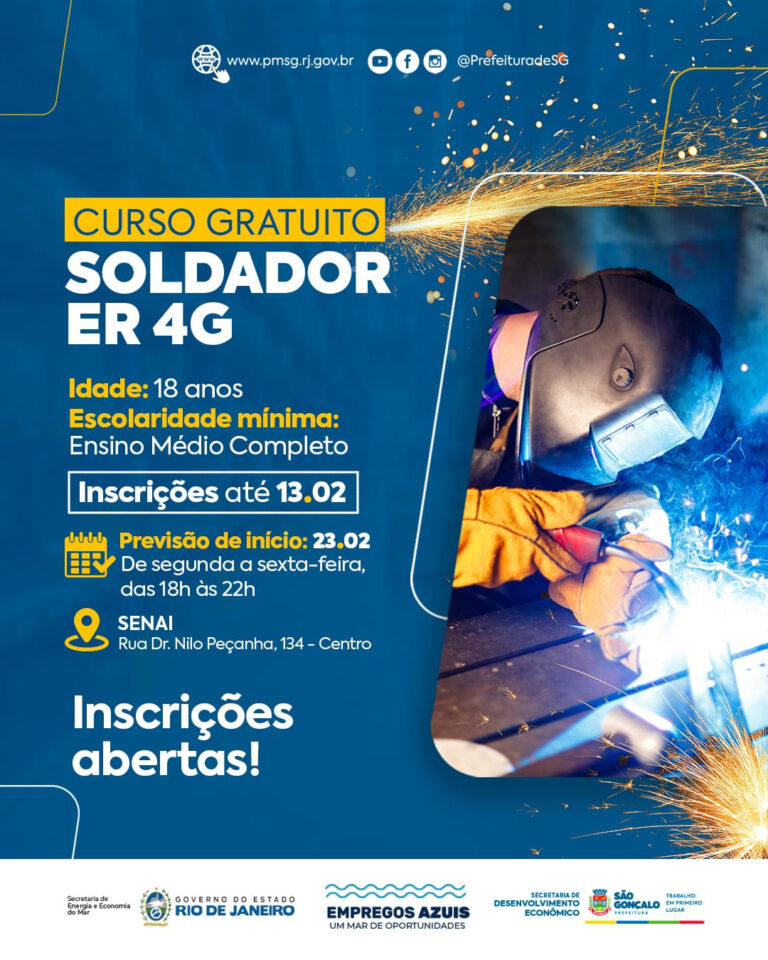 São Gonçalo abre vagas para curso profissionalizante gratuito sao-goncalo-abre-vagas-para-curso-profissionalizante-gratuito