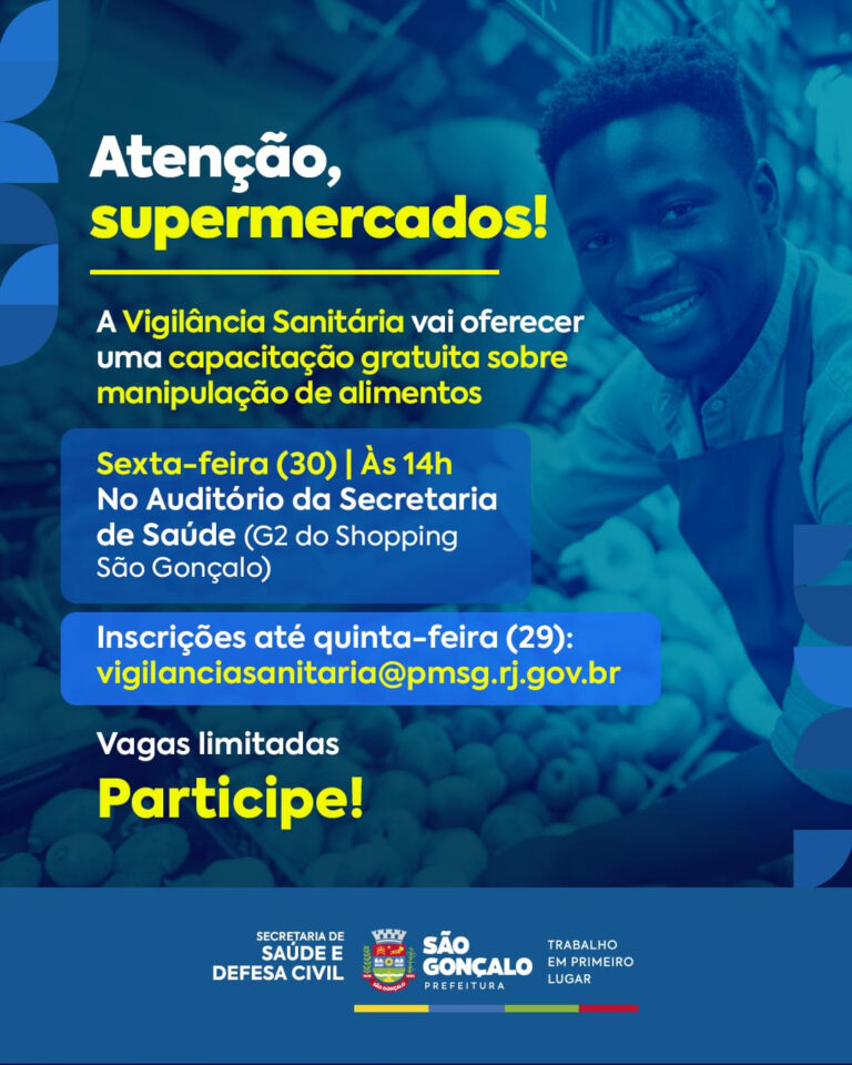 Vigilância Sanitária faz capacitação para funcionários de supermercados vigilancia-sanitaria-faz-capacitacao-para-funcionarios-de-supermercados