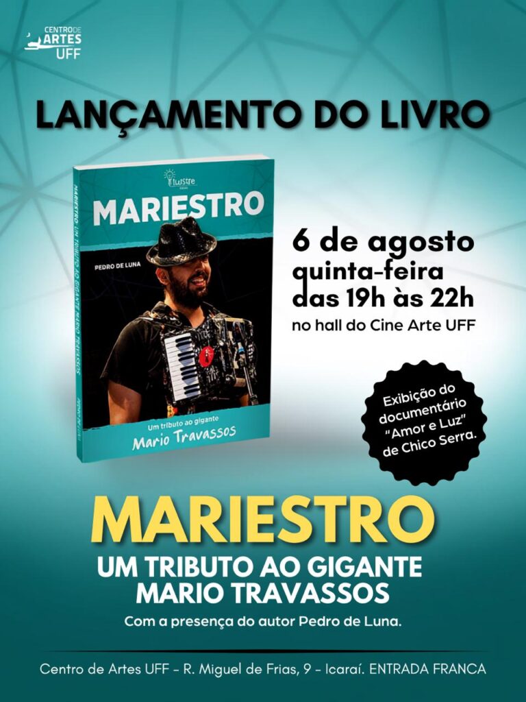 Convite evento 6 8 2026 na UFF Mario Travassos