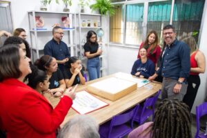 Secretária nacional do MCTI visita laboratórios em escola municipal e Plataforma Urbana Digital de Santa Bárbara 135 WhatsApp Image 2026 07 28 at 15.44.59