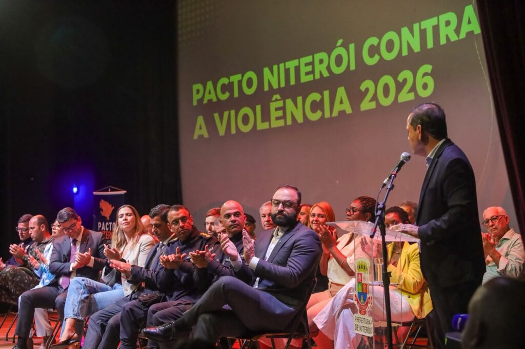 Prefeitura de Niterói lança segunda fase do Pacto Niterói Contra a Violência com foco na redução de roubos e mortes violentas Prefeitura de Niterói lança segunda fase do Pacto Niterói Contra a Violência com foco na redução de roubos e mortes violentas